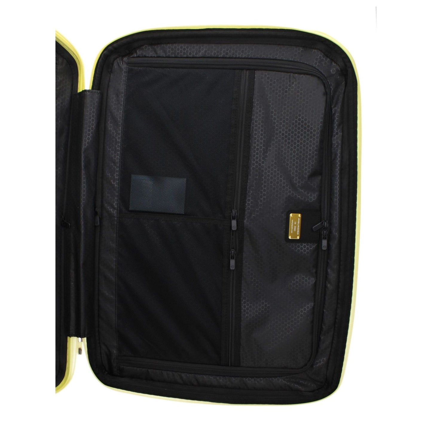 Piquadro Yellow Polycarbonate Luggage And Travel
