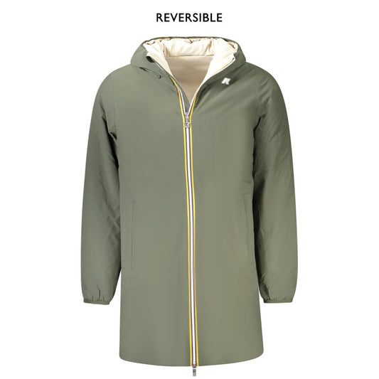 K-WAY Green Nylon Jacket KW-34154-XL