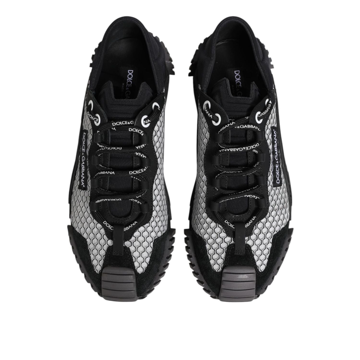 Dolce & Gabbana Multicolor Lace Up Low Top NS1 Sneakers Shoes