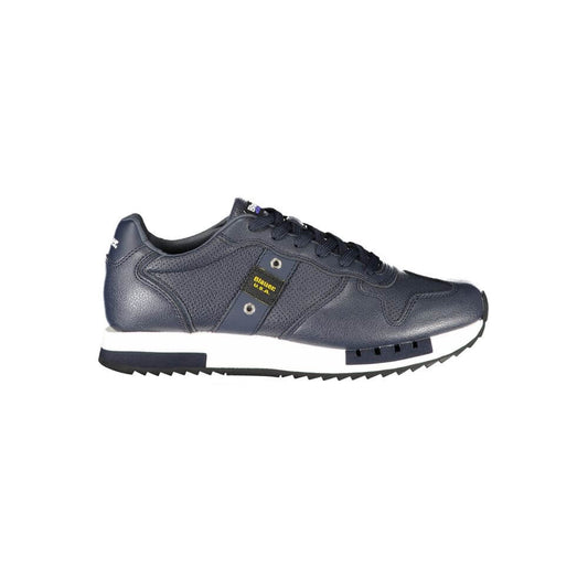 Blauer Blue Leather Men Sneaker