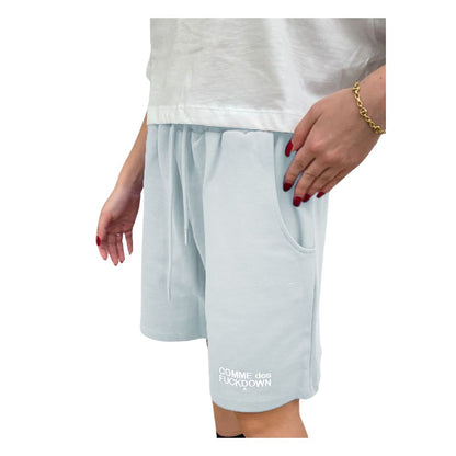 Comme Des Fuckdown Gray Cotton Short