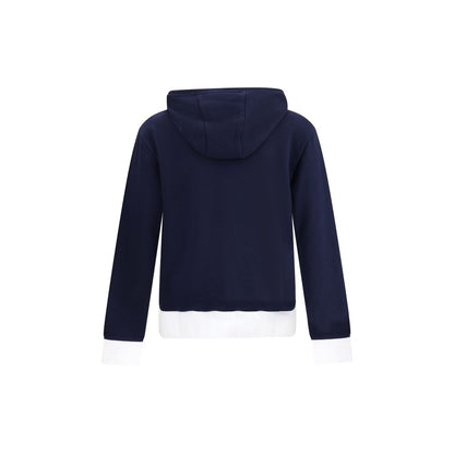 Thom Browne Blue Cotton Sweatshirt