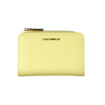 Coccinelle Yellow Leather Wallet CO-29313