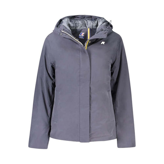 K-WAY Blue Polyamide Jackets & Coat KW-34158-S