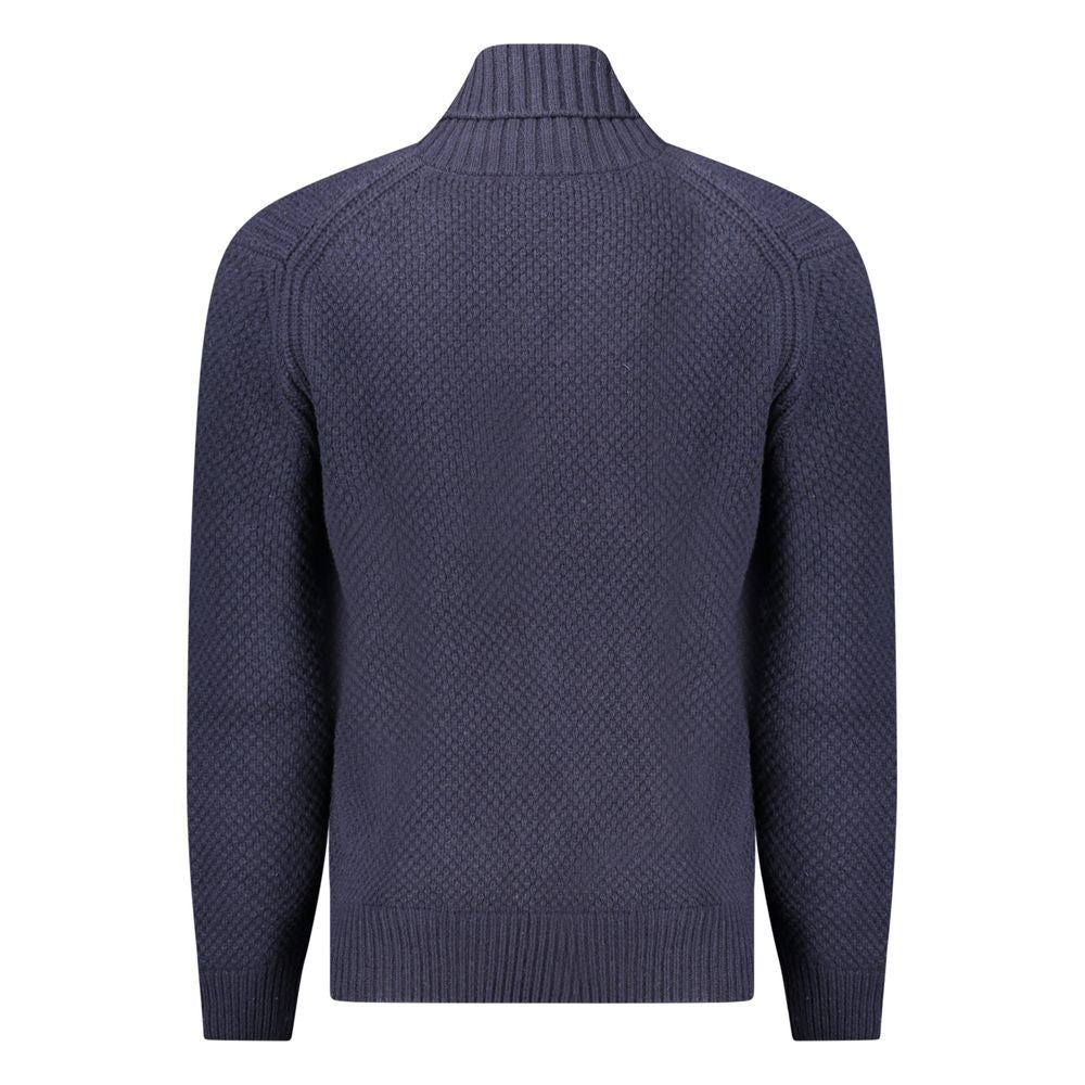 Hugo Boss Blue Wool Sweater BO-34606-S