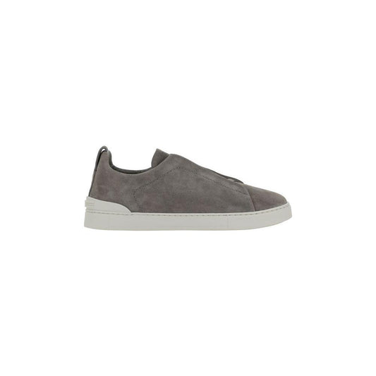 ZEGNA Suede leather Sneakers