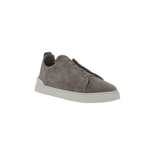 ZEGNA Suede leather Sneakers