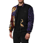 Dolce & Gabbana Multicolor Tiger Print Men Bomber Jacket JKT41529-44