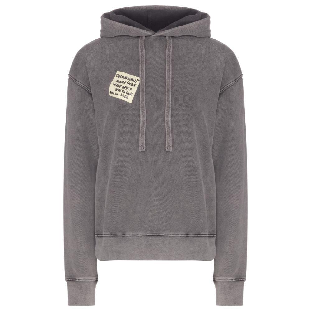 Diego Venturino Gray Cotton Sweater