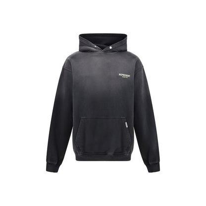 Represent Black Cotton Sweatshirt