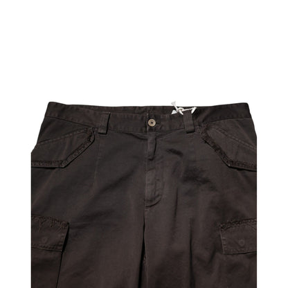 Dolce & Gabbana Brown Cotton Stretch Cargo Men Trouser Pants