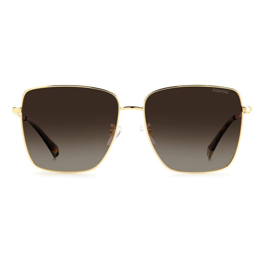 Polaroid Gold Metal Sunglasses POPLD6164GS06JLAAC