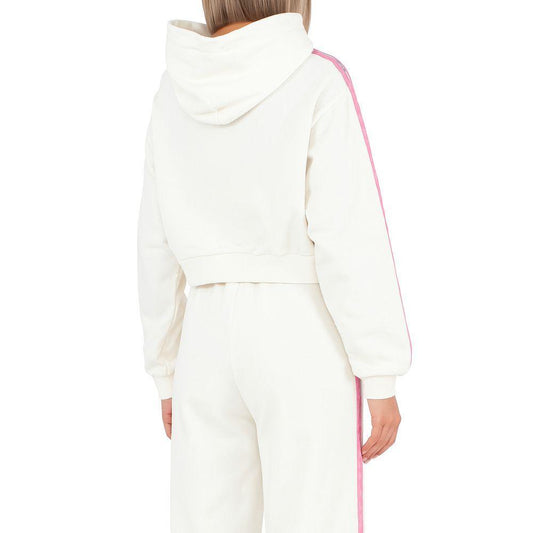 Comme Des Fuckdown White Cotton Sweater CO-15820-S