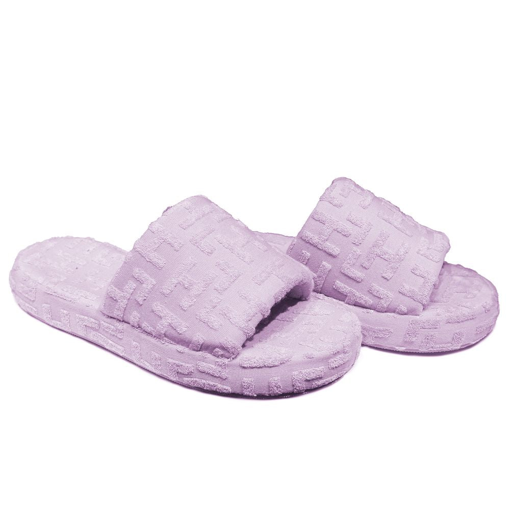 Hinnominate Purple Cotton Women Slipper