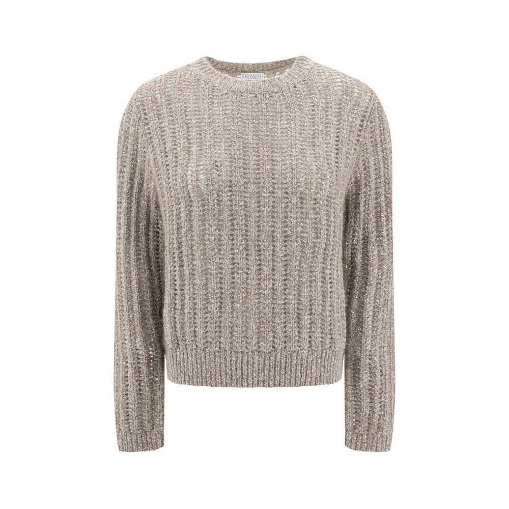Brunello Cucinelli Lambswool Women Sweater BR-MGN364310CVA05-L