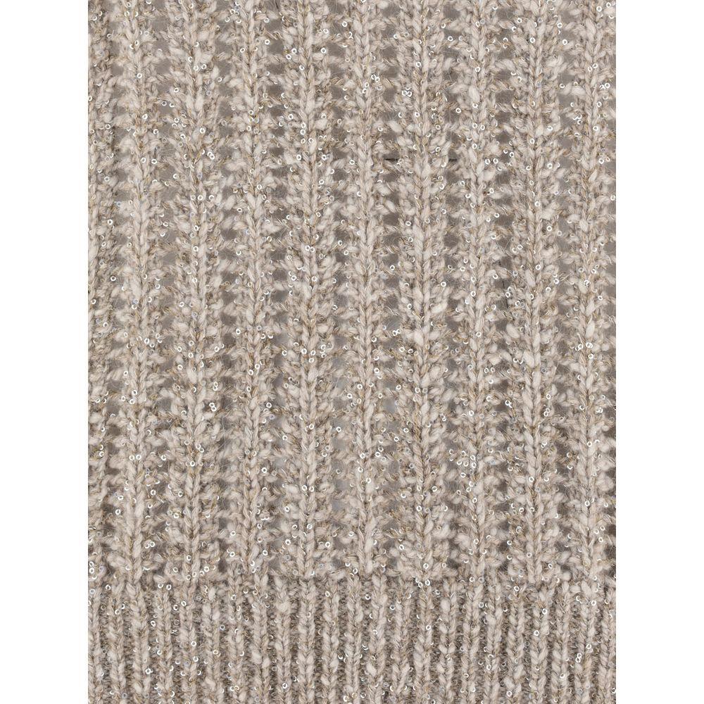 Brunello Cucinelli Lambswool Women Sweater BR-MGN364310CVA05-L