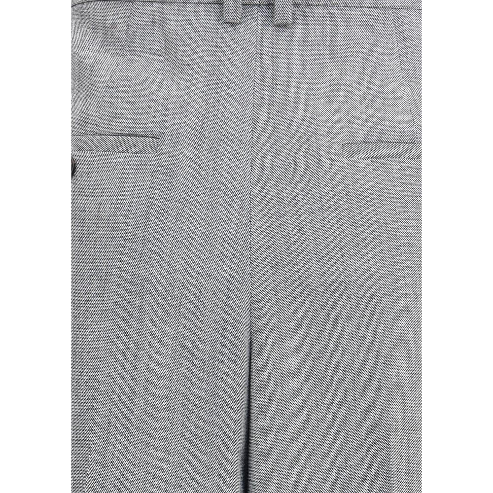 Saint Laurent Wool wide leg Pants SA-824389Y7K179787-IT38 | S