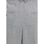 Saint Laurent Wool wide leg Pants SA-824389Y7K179787-IT38 | S