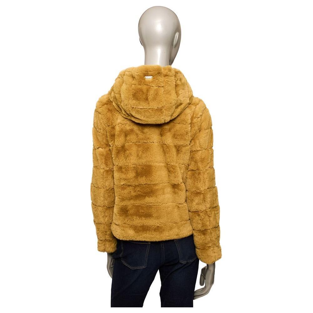 Baldinini Trend Yellow Polyester Jackets & Coat