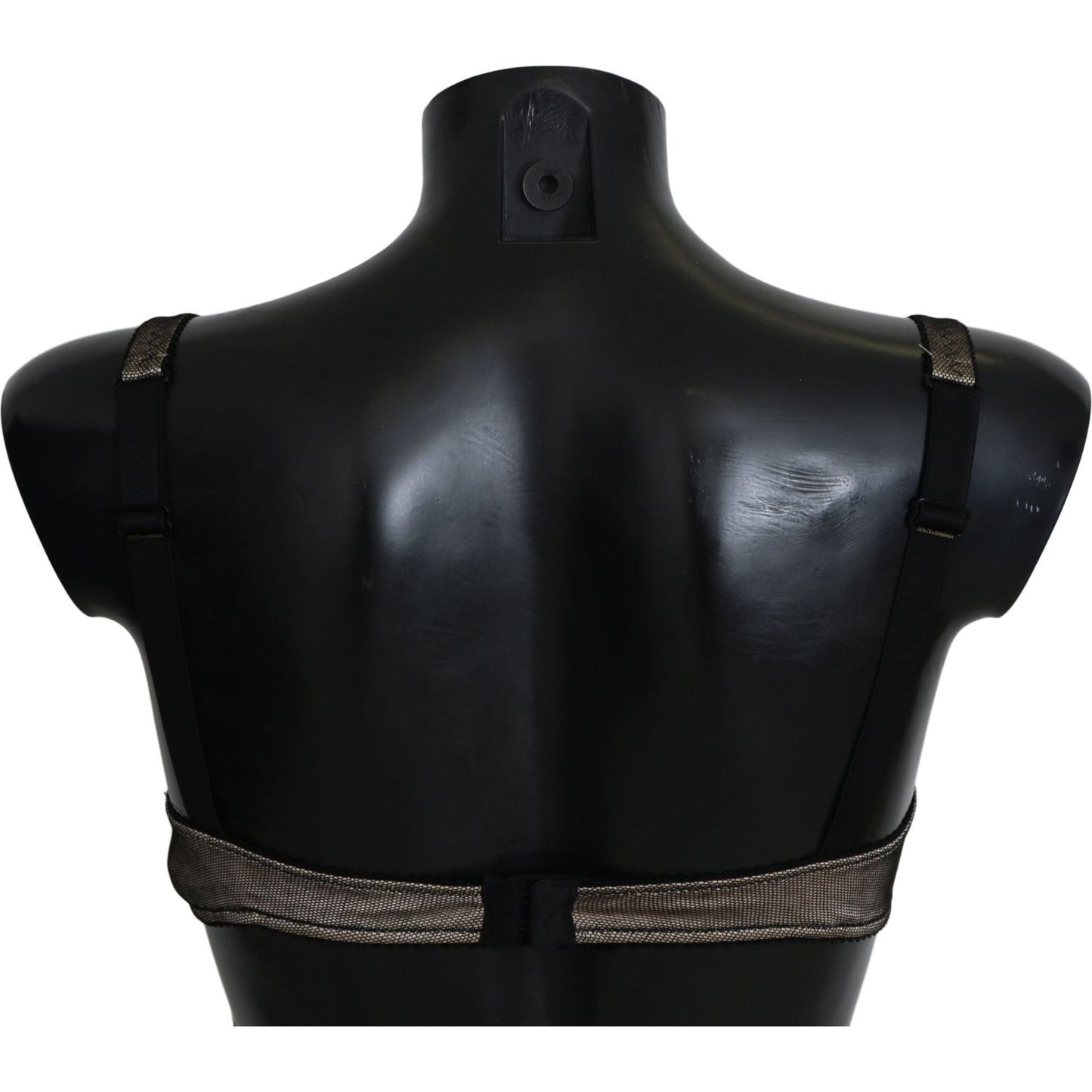 Dolce & Gabbana Brown Regg Balconcino Imbottito Bra Underwear Bik245-S