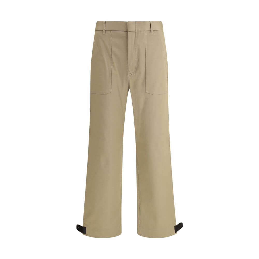 Brioni Beige Cotton Cargo Pants