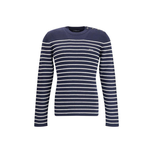 Prada Striped Sweater PR-UMF116SOOO17V5F0008-IT46 | S