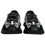 Dolce & Gabbana Black Logo Lace Up Low Top NS1 Sneakers MV7208-44