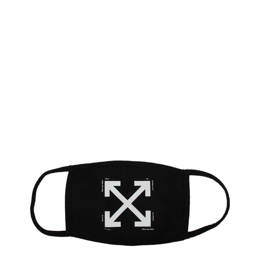 Off-White Black Cotton Facemask