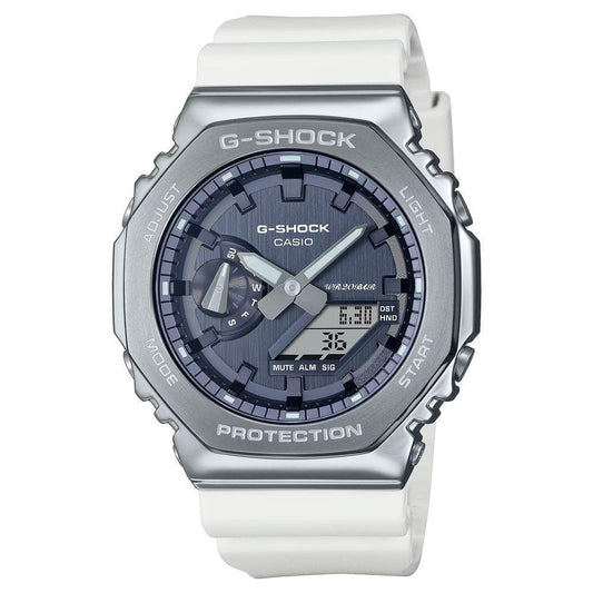 Casio White Synthetic Watch CAGM2100WS7AERAC