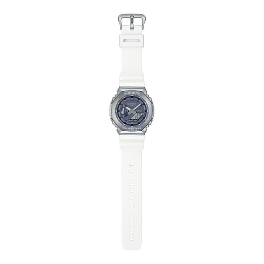 Casio White Synthetic Watch CAGM2100WS7AERAC