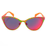 Italia Independent Red Metal Sunglasses