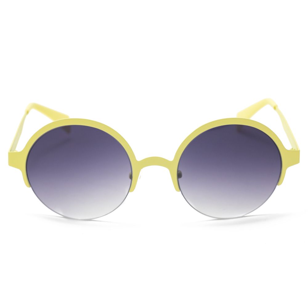 Italia Independent Yellow Metal Sunglasses