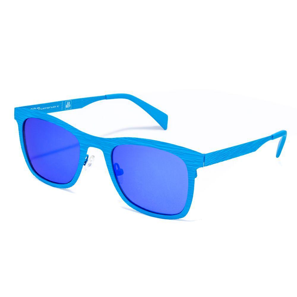 Italia Independent Blue Metal Sunglasses