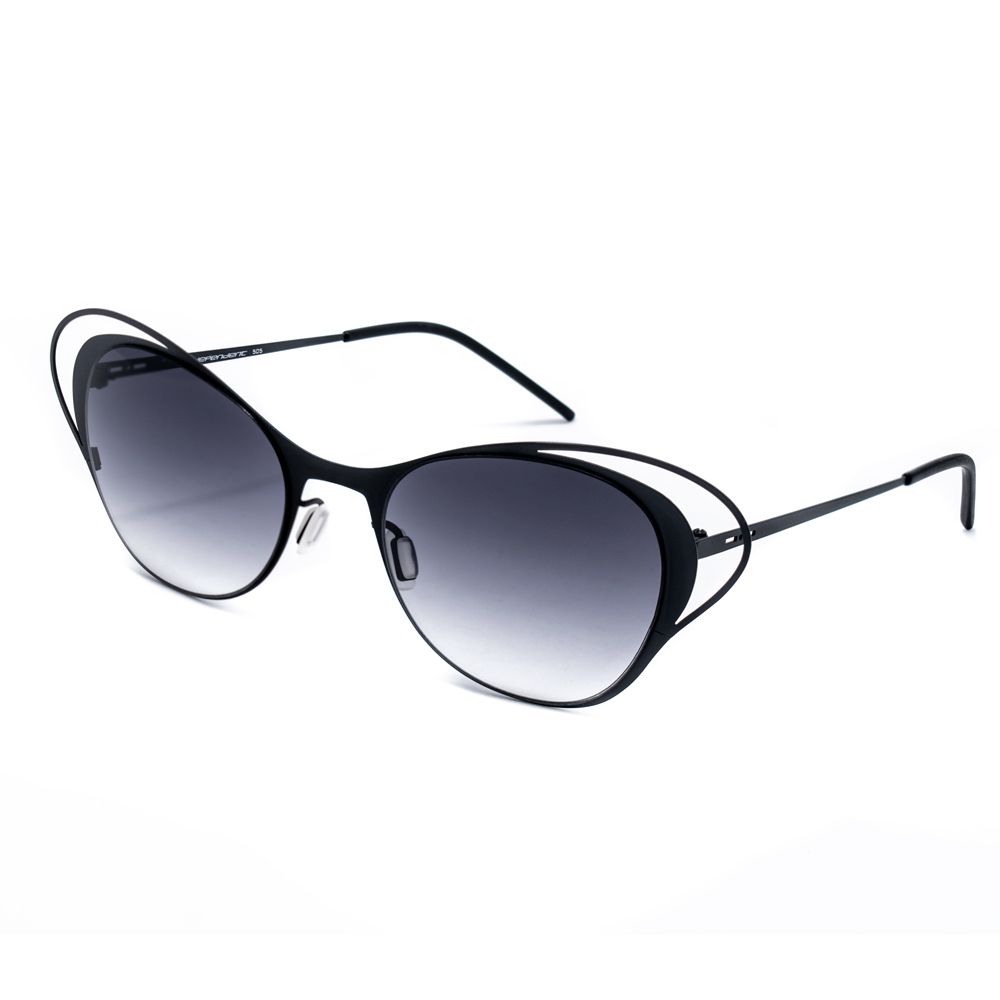 Italia Independent Black Metal Sunglasses