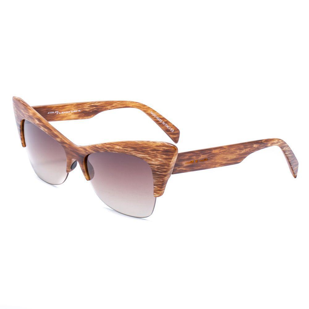 Italia Independent Brown Acetate Sunglasses