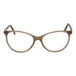 Andy Wolf Beige Unisex Glasses Frame - Full-rim acetate cat-eye style with demo lenses