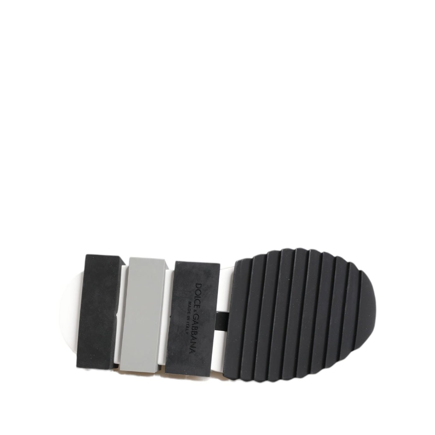 Dolce & Gabbana Black White Sorrento Low Top Sneakers Shoes