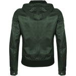 Dolce & Gabbana Green Lambskin Jacket DO-15914-IT48 | M
