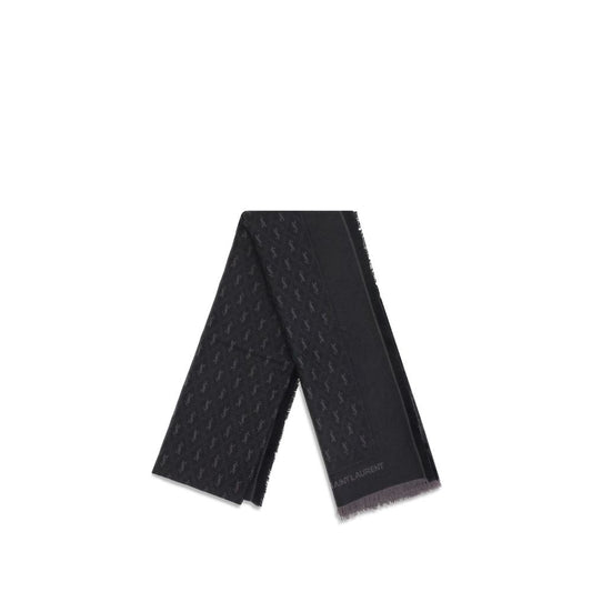 Saint Laurent YSL monogram Scarf SA6891473YI741061BB