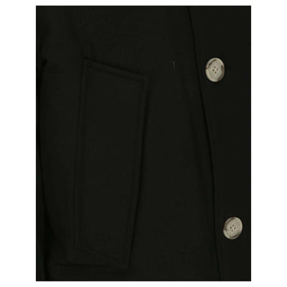 Woolrich Black Cotton Parka