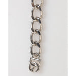 Dolce & Gabbana Silver Tone Brass Chain Lobster Clasp DG Logo Bracelet SMY11078