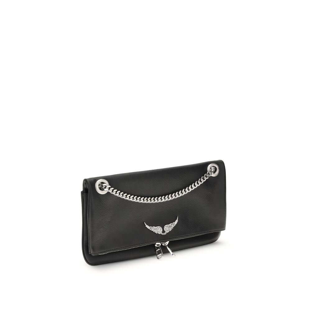 Zadig & Voltaire Black Leather Shoulder Bag