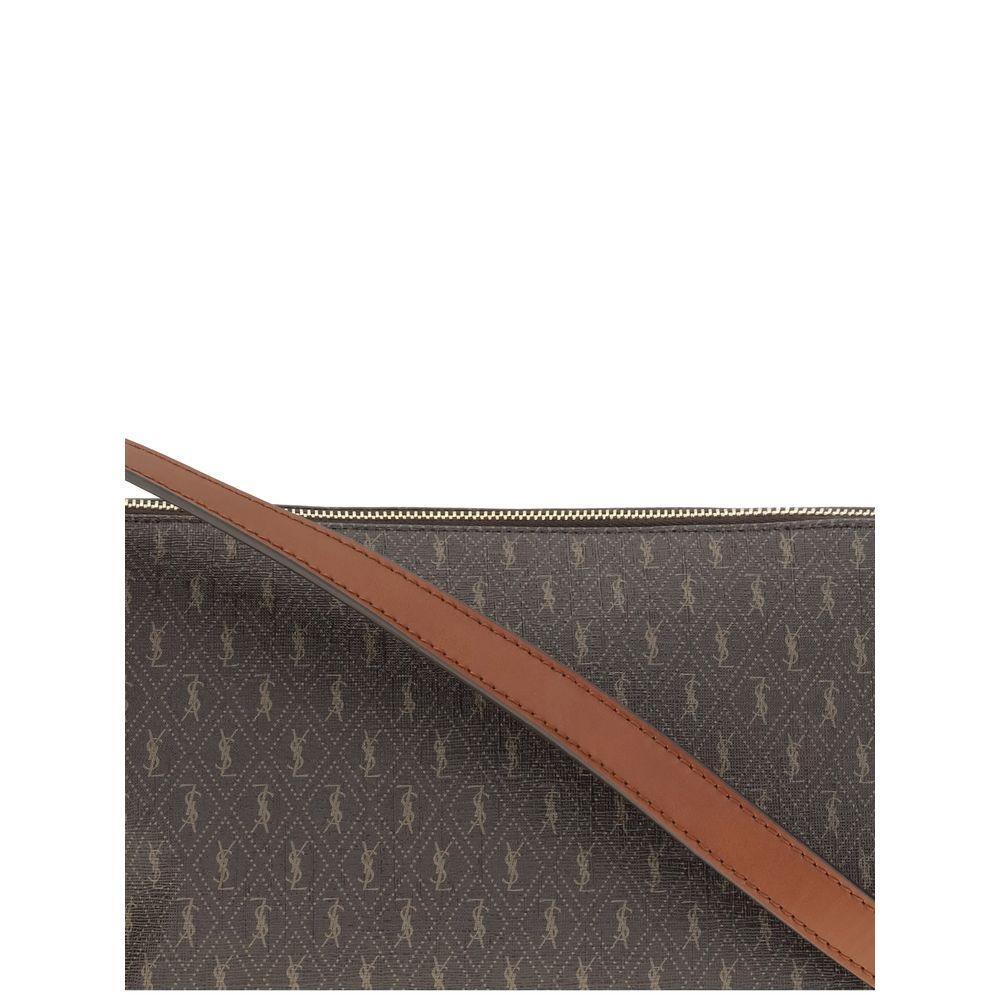 Front view with bag zipped and handles upright.