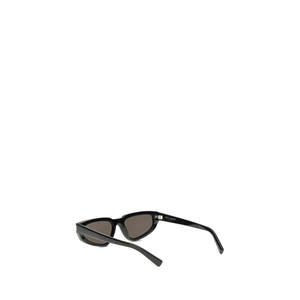 Saint Laurent Black Acetate Sunglasses