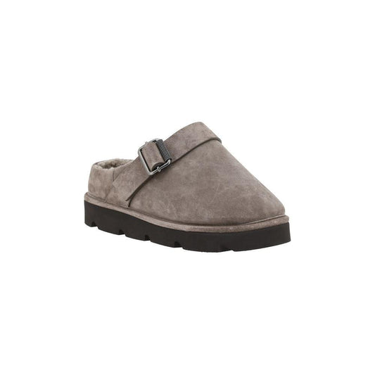 Brunello Cucinelli Fur Sabot