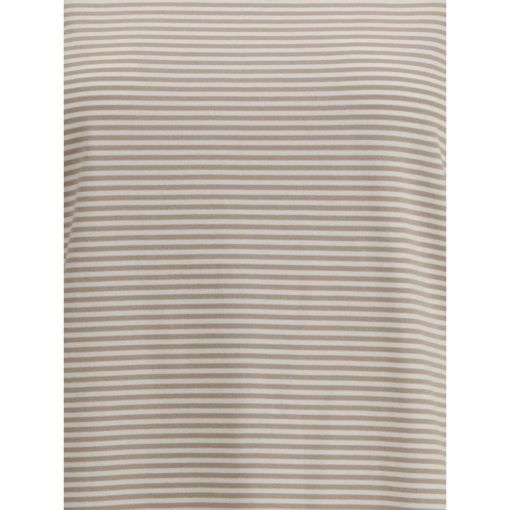 Brunello Cucinelli Striped jersey T-Shirt BR-MP928EO500C7015-L