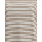 Brunello Cucinelli Striped jersey T-Shirt BR-MP928EO500C7015-L
