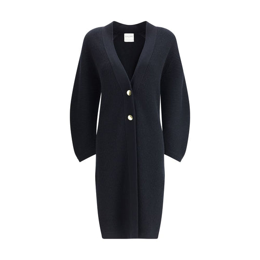 Forte_Forte Long ribbed cashmere Cardigan