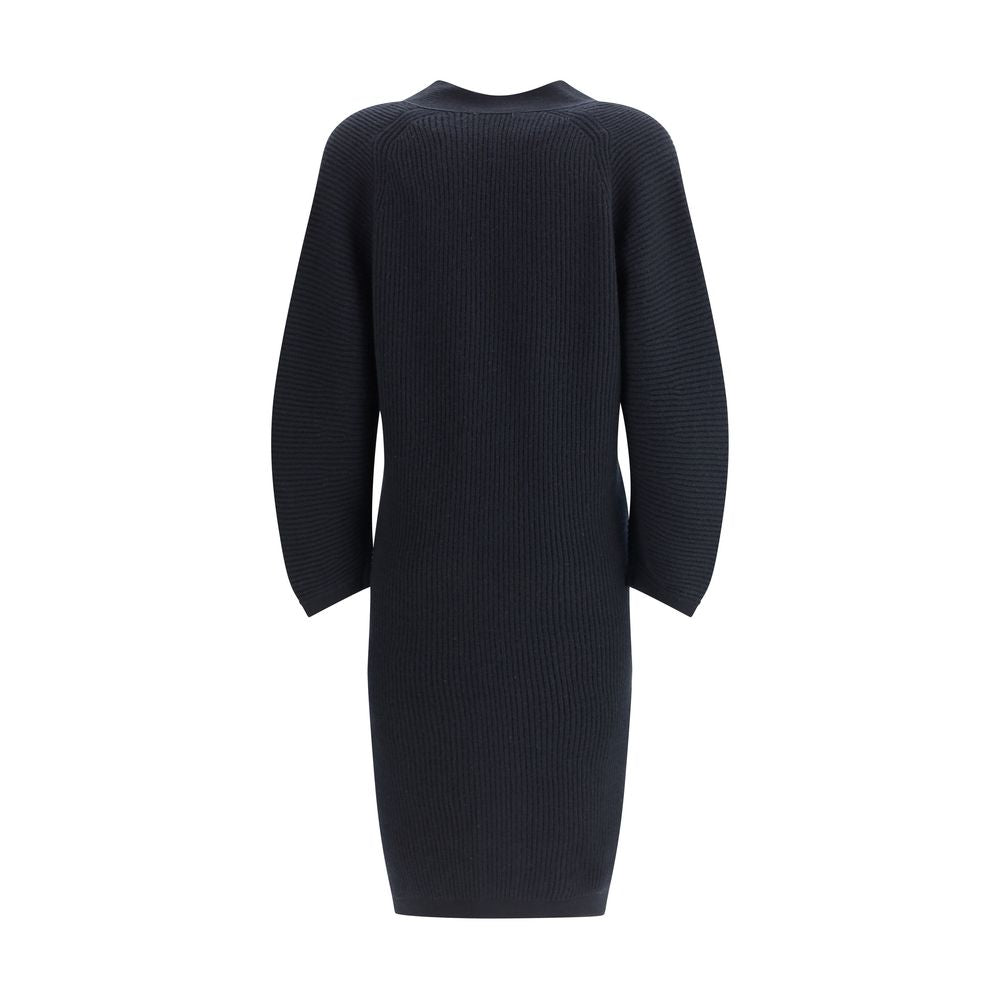 Forte_Forte Long ribbed cashmere Cardigan FO-14145MYCOATF48A8033-0/XS