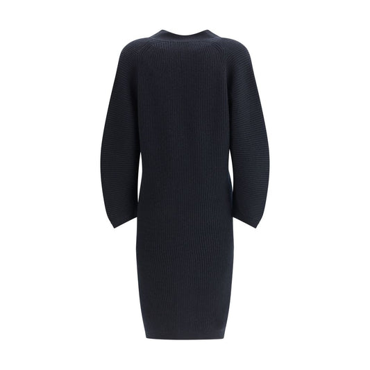 Forte_Forte Long ribbed cashmere Cardigan